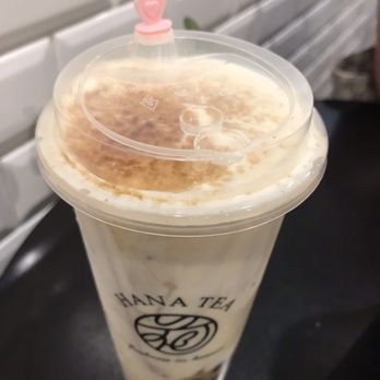 Hana Tea - Brulee foam on top - Bubble Tea Near Me - Honolulu, Hawaii Hana Tea - Brulee foam on top - Bubble Tea Near Me - Honolulu, Hawaii