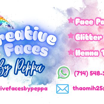 Creative Faces by Peppa - Face Painting Near Me - Westminster, California