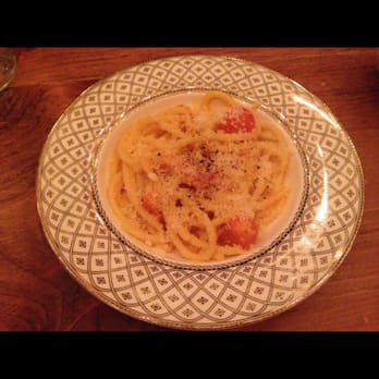 Rose's Luxury - Bucatini with Sungold Tomato Sauce and Parmesan - New American Near Me - Washington, DC, District of Columbia