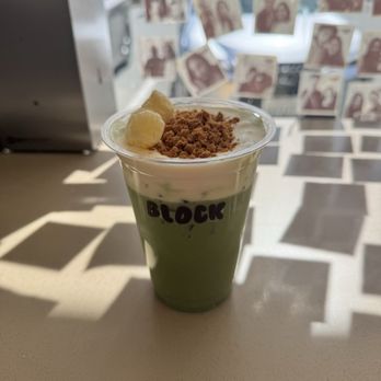 Block Coffee - Banana matcha - Coffee & Tea Near Me - San Jose, California