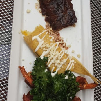Maya Del Sol - Surf and turf, Shrimp and Carne Asada.. Good. - Latin American Near Me - Oak Park, Illinois