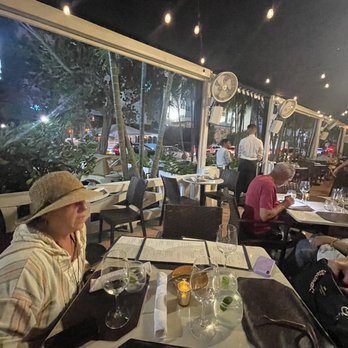 Dolce Italian - Cute outdoor seating - Italian Near Me - Miami Beach, Florida