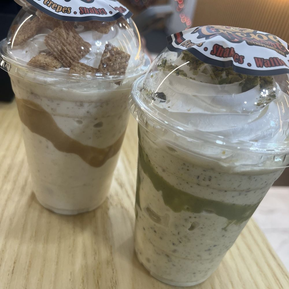 Cinnamon Toast Crunch Shake & Pistachio Shake Cinnamon Toast Crunch Shake & Pistachio Shake