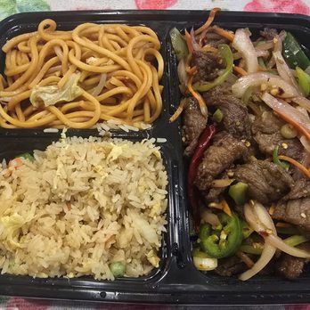 China Fusion - Lunch specials half & half with Mongolian beef - Dim Sum Near Me - Winchester, California China Fusion - Lunch specials half & half with Mongolian beef - Dim Sum Near Me - Winchester, California