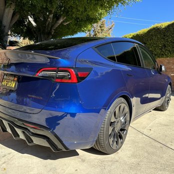 Wrench Rebel Collision - Tesla Model Y Performance - Body Shops Near Me - Garden Grove, California