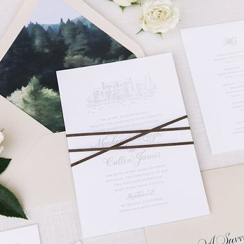 Waldo Press - Custom letterpress wedding invitation - Printing Services Near Me Waldo Press - Custom letterpress wedding invitation - Printing Services Near Me