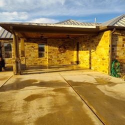 A-1 Home Repairs And Services - Exterior pressure wash and staining