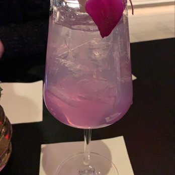 Infinity:  Rooftop Restaurant + Bar - moonlight kiss drink - Cocktail Bars Near Me - Lexington, Kentucky