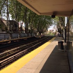 Estacion Juan B. Justo - Curva vista hacia Retiro