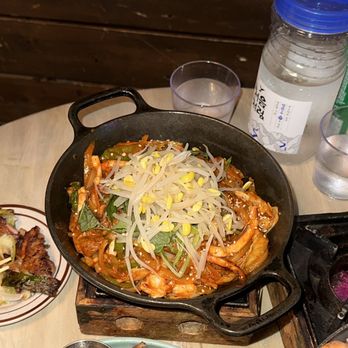 MUI - Spicy Pork and Squid - Korean Near Me - New York, New York MUI - Spicy Pork and Squid - Korean Near Me - New York, New York