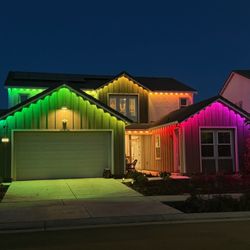 Bright Prodigy - Govee Permanent outdoor lighting installation!