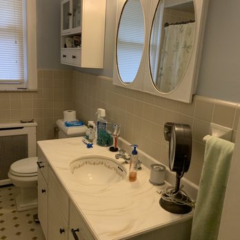 Porcelain Effects Tub & Tile Resurfacing - Beforw - General Contractors Near Me Porcelain Effects Tub & Tile Resurfacing - Beforw - General Contractors Near Me