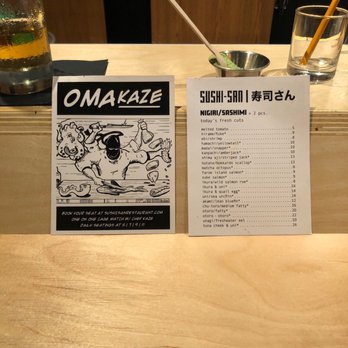 SUSHI-SAN - Omakaze omakase and sushi menu - Sushi Bars Near Me - Chicago, Illinois