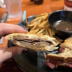The Dugout Sports Bar and Restaurant - French dip