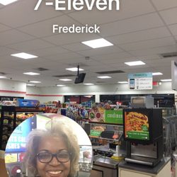 7-Eleven - Grabbing my morning tea at our favorite shop-&-go spot = 7-11 in Urbana/Frederick!
