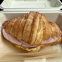 Ham and Cheese Croissant Ham and Cheese Croissant