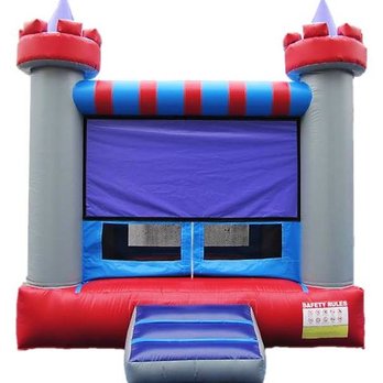 Moonstruck Rentals - NEW** Red/Blue Moonwalk - Bounce House Rentals Near Me - Spring, Texas