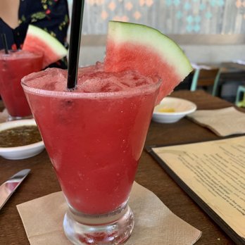 Cha Cha's Latin Kitchen - Watermelon cocktail - Mexican Near Me - Irvine, California