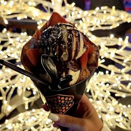 Waffle Cone Ice Cream Waffle Cone Ice Cream