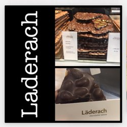 Läderach - Dark Chocolate was so yummy!! "How you show yourself to the world should be unapologetically you"
