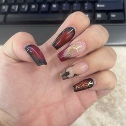 Bella Nail Boutique - Nails done Anna- my daughters nails