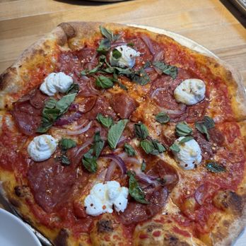 Love Supreme Pizza Bar - Salami - Pizza Near Me - Austin, Texas Love Supreme Pizza Bar - Salami - Pizza Near Me - Austin, Texas