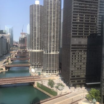 Club Quarters Hotel Wacker at Michigan, Chicago - Chicago River front Corn Towers view from my room at CQ Hotel - Hotels Near Me - Chicago, Illinois Club Quarters Hotel Wacker at Michigan, Chicago - Chicago River front Corn Towers view from my room at CQ Hotel - Hotels Near Me - Chicago, Illinois