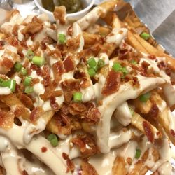 Game Time Sports Bar & Grill - Loaded Cheesy Fries sure to satisfy any hungry appetite!