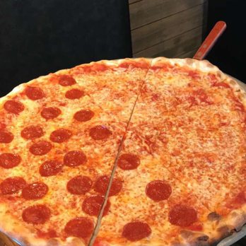 Peri Brothers - Half cheese half pepperoni - Pizza Near Me - Raleigh, North Carolina Peri Brothers - Half cheese half pepperoni - Pizza Near Me - Raleigh, North Carolina