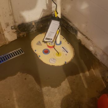 NV Waterproofing & Foundation Repair - New Sump Pump installed with trench drain - Waterproofing Near Me - Manassas, Virginia NV Waterproofing & Foundation Repair - New Sump Pump installed with trench drain - Waterproofing Near Me - Manassas, Virginia