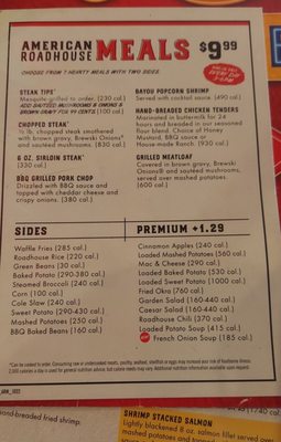 Menu photo 2 Logan's Roadhouse Mobile, AL