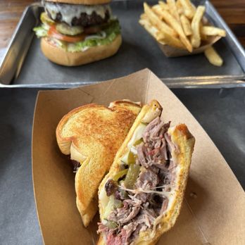 Moreno Barbecue - Brisket GC + Smoked Burger | IG: @jenns.noms - Barbeque Near Me - Austin, Texas