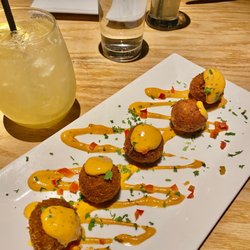 Tapas on Main - Chicken and chorizo croquettes