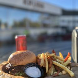 Krubb Burger - Chili burger meny
