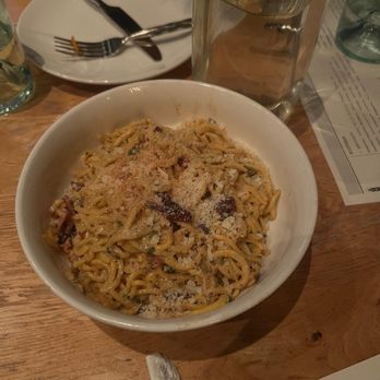 Prato - Mustard Spaghettini Cacio E Pepe - Pizza Near Me - Winter Park, Florida Prato - Mustard Spaghettini Cacio E Pepe - Pizza Near Me - Winter Park, Florida