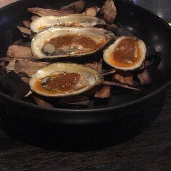 Roister - Smoked Oysters - New American Near Me - Chicago, Illinois Roister - Smoked Oysters - New American Near Me - Chicago, Illinois