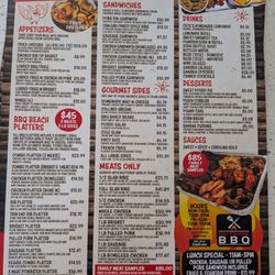 Menu March 2026