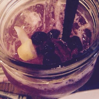 Harvest - Blueberry lemonade cocktail is dangerous...can't even taste the liquor, then it sneaks up on you. Delicious!! - New American Near Me - Oro Valley, Arizona
