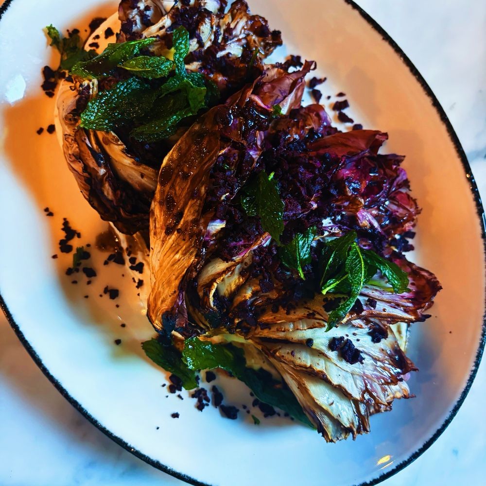 Wandby Landing - Grilled raddichio - Italian Near Me - Kennebunk, Maine Wandby Landing - Grilled raddichio - Italian Near Me - Kennebunk, Maine