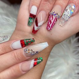 Long coffin nails encapsulated sweater nails Long coffin nails encapsulated sweater nails