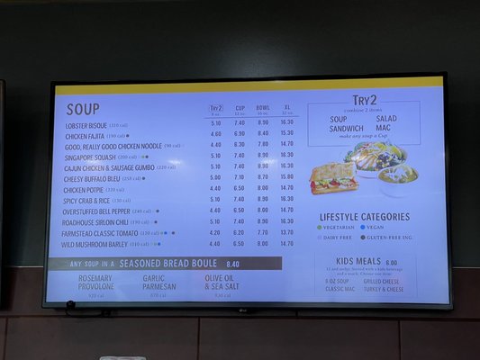 Menu photo 1 Zoup! Eatery Firestone, CO
