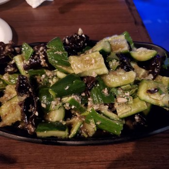 Gao's Kabob - Wasabi wood ear fungus cucumber salad - Kebab Near Me - Houston, Texas Gao's Kabob - Wasabi wood ear fungus cucumber salad - Kebab Near Me - Houston, Texas