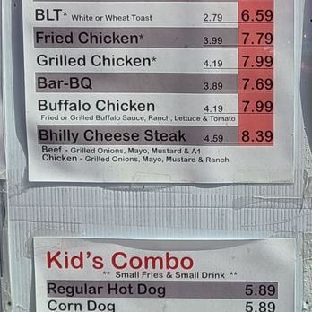 Speedburger Drive-In - Menu - Burgers Near Me - Jasper, Georgia