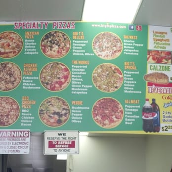 Big T's Pizza - Pizza Near Me - Rialto, California