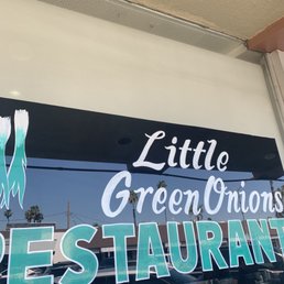 Exterior outside entrance of Little Green Onions - Riverside, California Exterior outside entrance of Little Green Onions - Riverside, California
