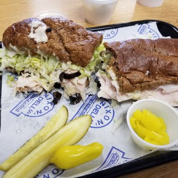 Subs & Such - That steamed Turkey and provolone on dark rye with a side of pepper and pickle. GET IN MY BELLY - Delis Near Me - Alcoa, Tennessee
