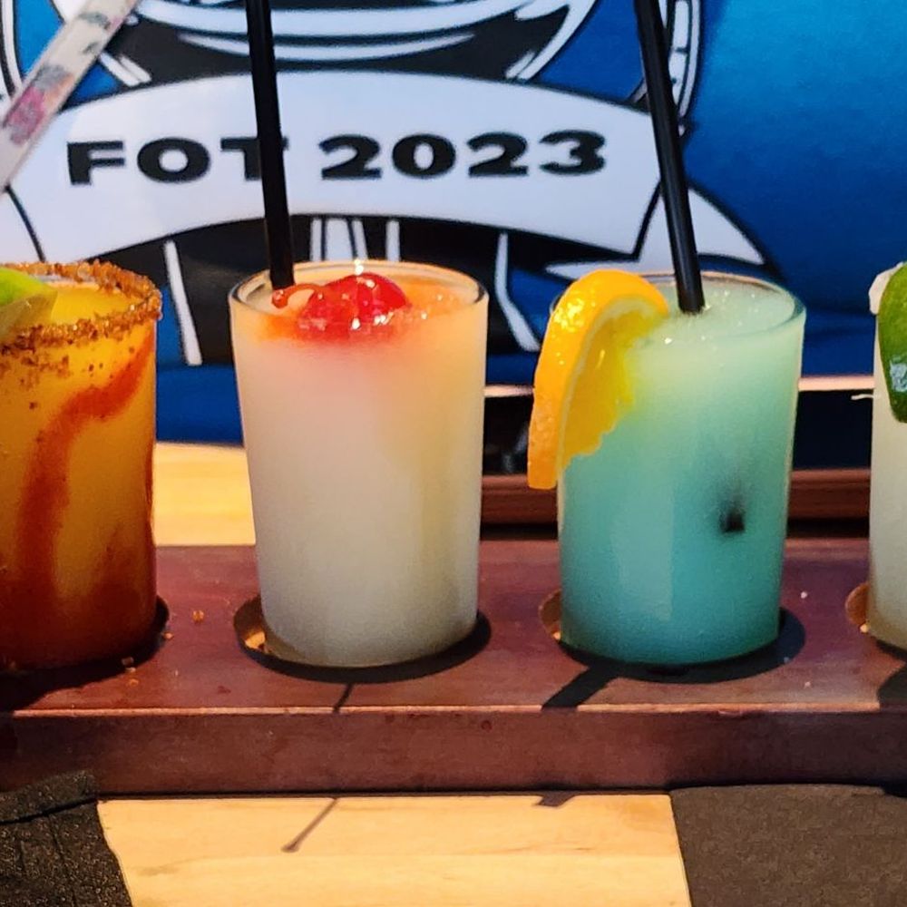 The Social House - Margarita sampler! - New American Near Me - Fort Worth, Texas