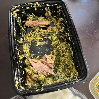 Tonge's Taste - Egusi, as you can see we devoured it - African Near Me - Menifee, California Tonge's Taste - Egusi, as you can see we devoured it - African Near Me - Menifee, California