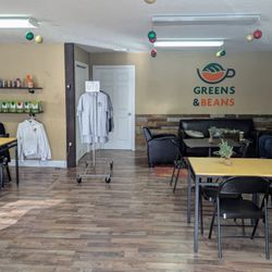 greens and beans - Main room