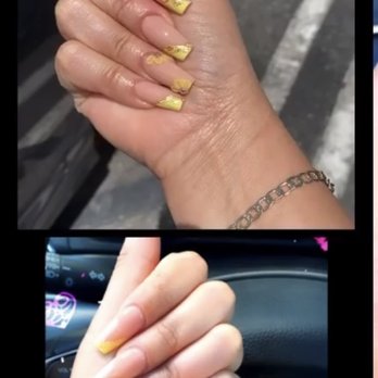 Bella Nails & Spa - Simple But Pretty Yellow !! - Nail Salons Near Me - Oxnard, California